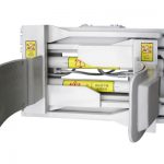Forklfit Đính kèm Thép Trắng 55 Gallon Xe nâng Trống Kẹp