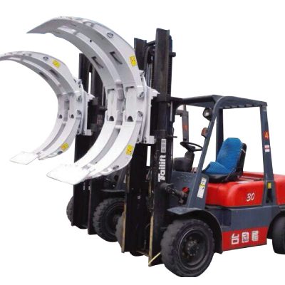 Xe nâng khung cuộn giấy kẹp