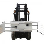 Lớn mở phạm vi nâng xe tải gắn thiết bị kẹp bale với xe nâng