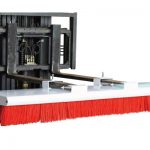 Xe nâng gắn xe quét đường phố đính kèm cho xe nâng