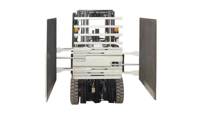 Telehandler Paper Clap Forklift attachment paper roll clamp manufacturers - Fujian Huamai ...