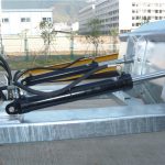 Xe nâng tự đổ thùng phễu