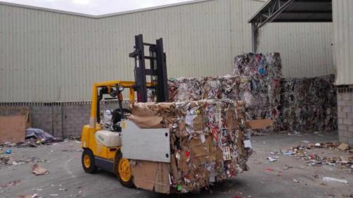 Bale Kẹp Xử lý giấy Broke